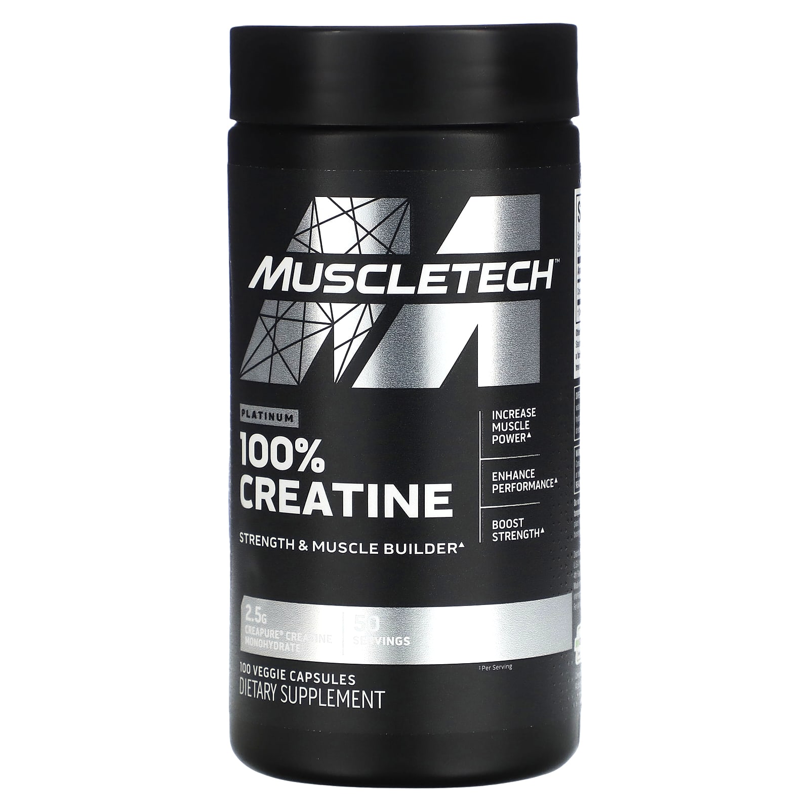 Muscletech 100% Creatine Capsules | Mithaly KSA